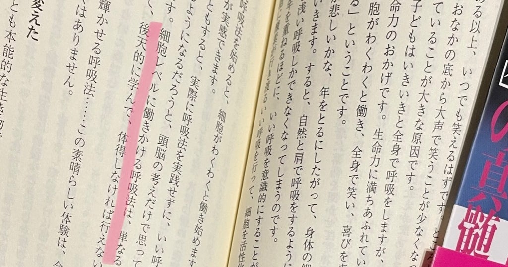 笑いと呼吸 西野皓三 西野流呼吸法 生命エネルギー「気」の真髄 pp82-83